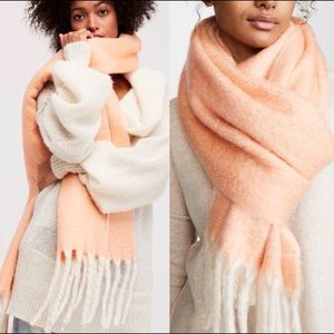 Free People Kensington Brushed Herringbone Scarf